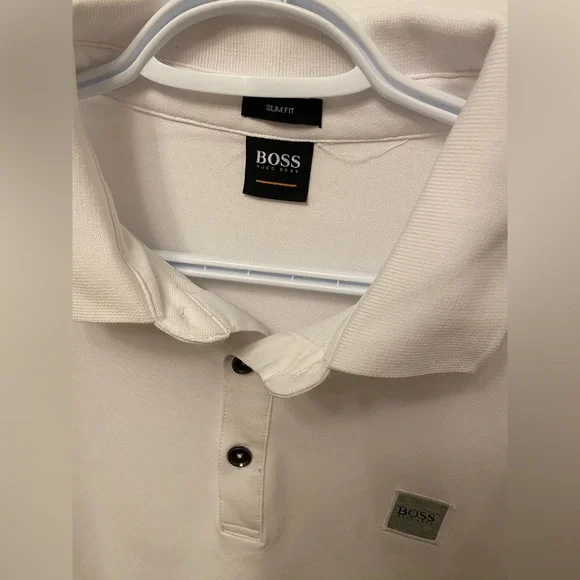 BOSS Boss Slim-Fit Passerby Long Sleeve polo shirt - Picture 5 of 15